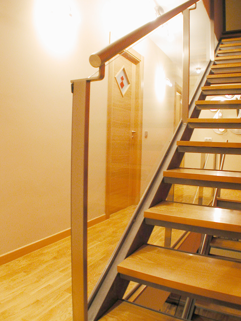 Diseño de escalera, reforma de vivienda